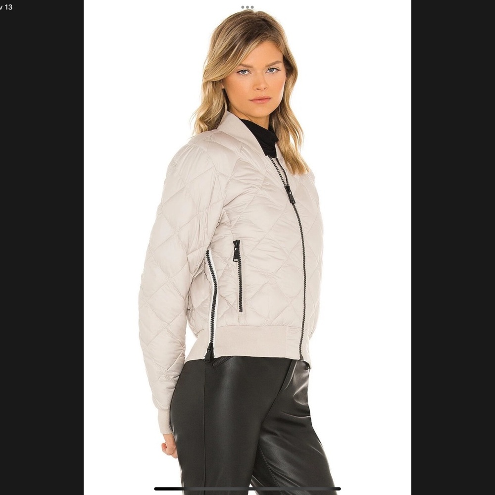 Alp N Rock Metro Bomber Jacket  Stone XS  $378